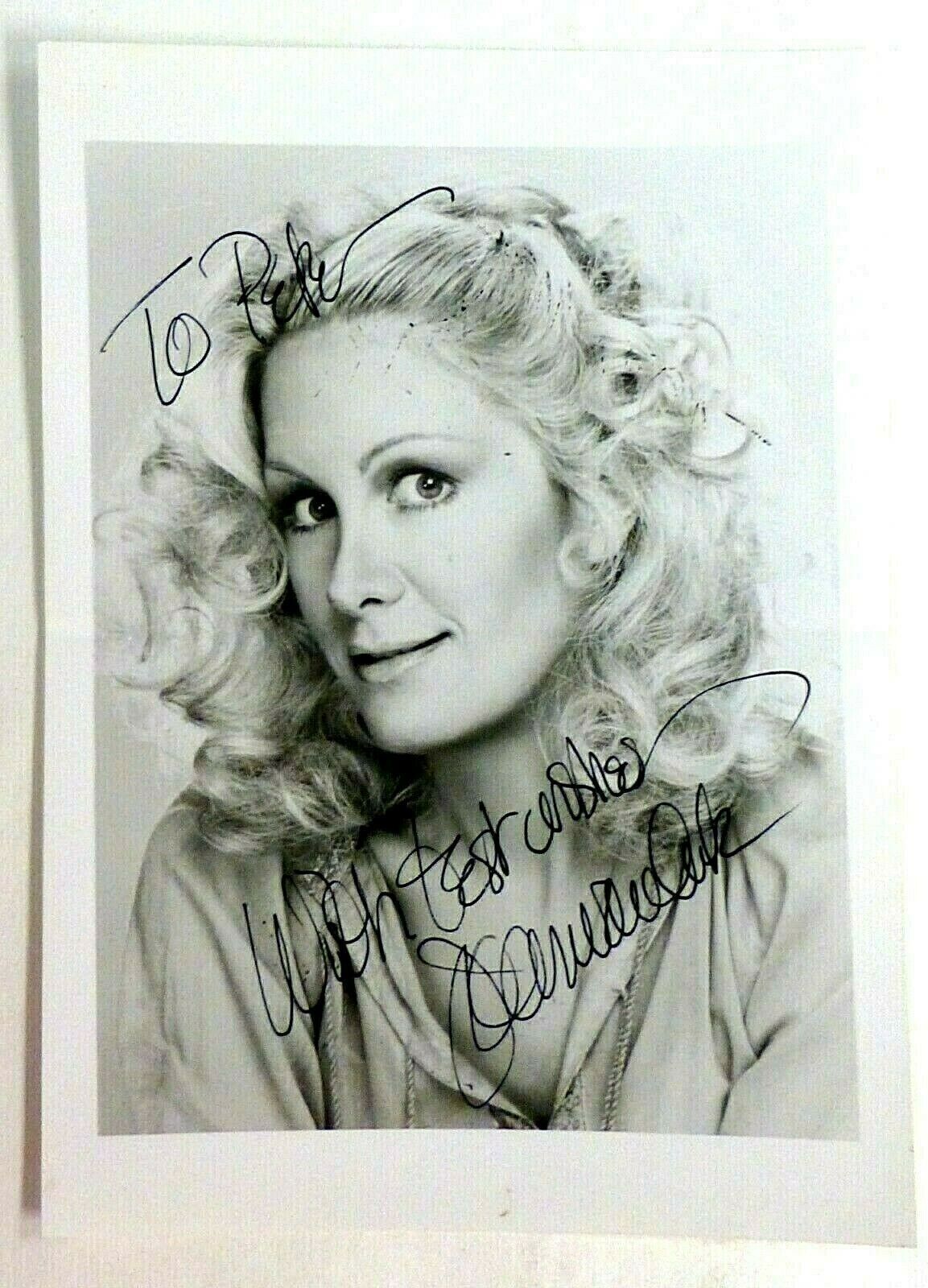 JOAN VAN ARK Autographed 5X7 Photo Poster painting PC106 Knots Landing