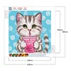 >SALE<5D DIY Partial Special Shaped Drill Diamond Painting Cat Kit Home Decor (YXC255)