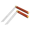 Wooden Marking Angle Rulers Gauges Sliding T-Bevel Level Measuring Tools