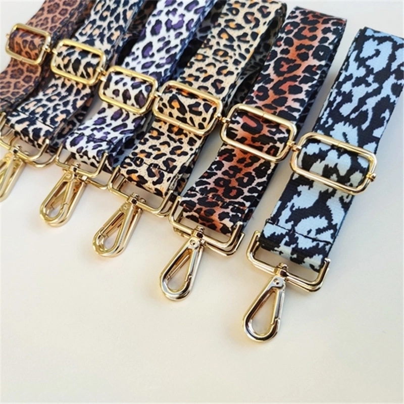 New Leopard Print Wide Shoulder Luggage Accessories Strap