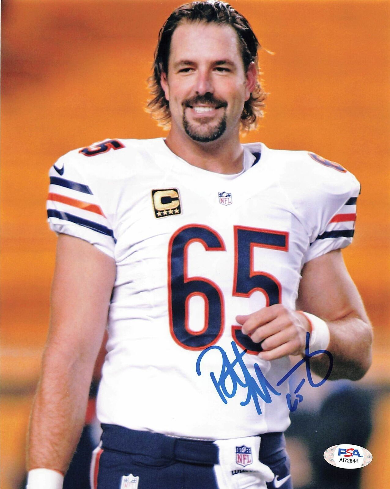 Patrick Mannelly signed 8x10 Photo Poster painting PSA/DNA Chicago Bears Autographed