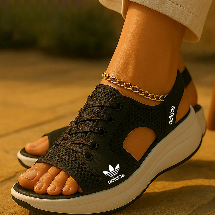 ADIDAS@2025 nové šněrovací volnočasové sportovní masážní sandály
