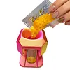 Diamond Painting Organizer Funnel Fit Round Containers Portable Drill Funnel 2.56x1.97in for DIY Craft Easy Transfer Tools (Red Gold)