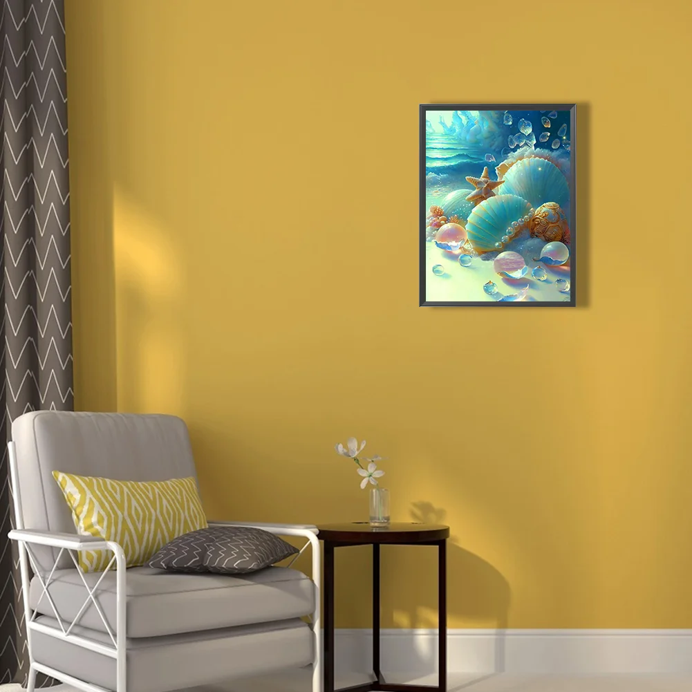 Diamond Painting - Full Round Drill - Beach(30*40cm)