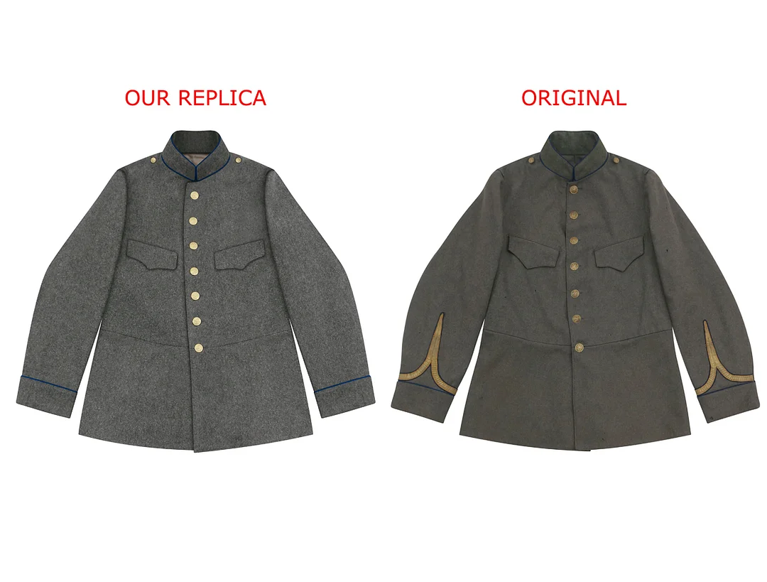   Dutch M1915 EM Grey Wool Field Tunic Jacket German-Uniform