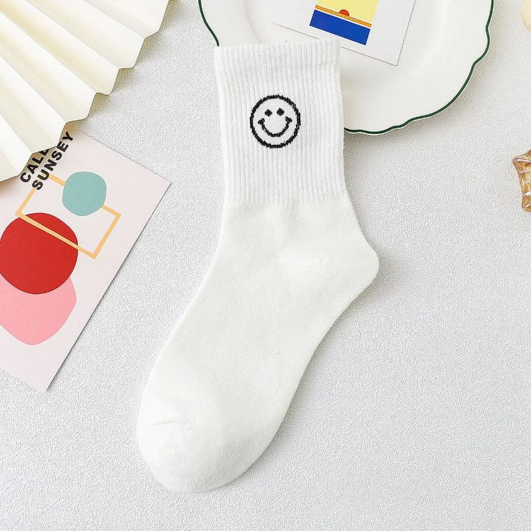 Smile Emoji Socks