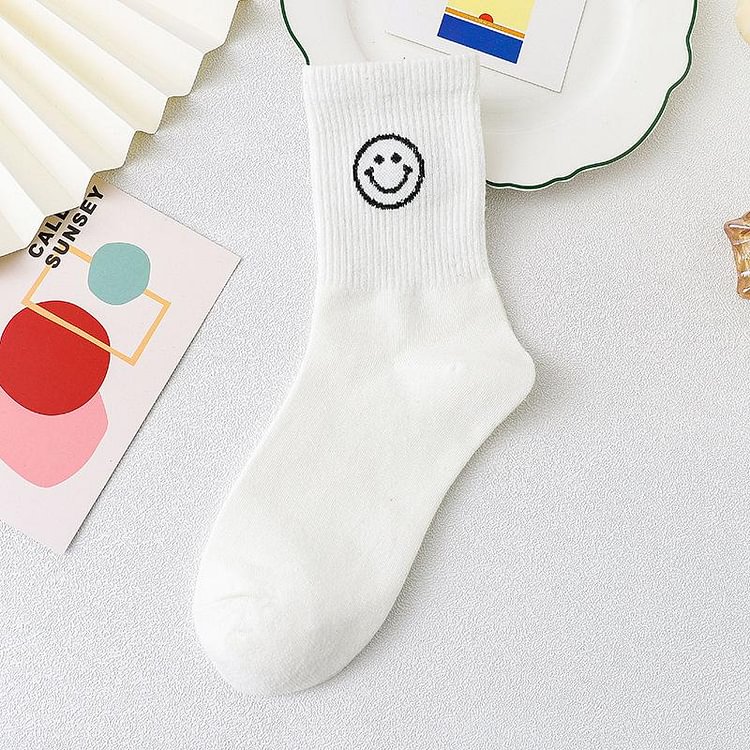 Smile Emoji Socks