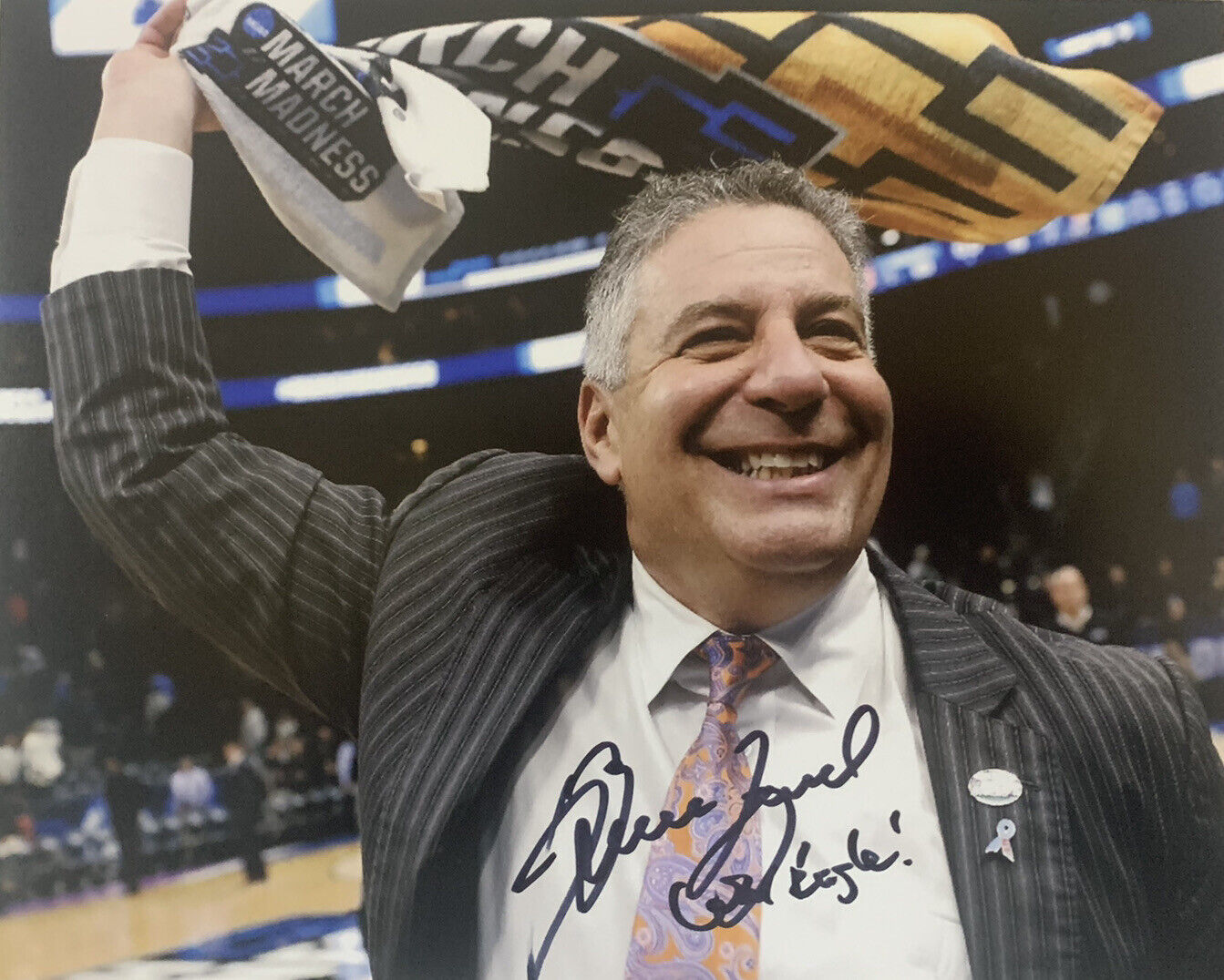 BRUCE PEARL HAND SIGNED 8x10 Photo Poster painting AUTOGRAPHED AUBURN TIGERS BASKETBALL COACH