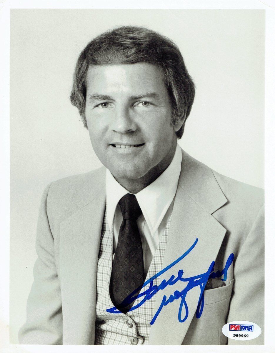 Frank Gifford Signed Authentic Autographed 7x9 Photo Poster painting PSA/DNA #P99969