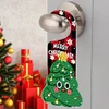 Christmas Snowman Diamond Painting Door Handle Hanging Sign Door Wooden Pendant Kit