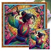 Disney-Princess Mulan-14CT Stamped Cross Stitch 40*40cm/15.75*15.75in