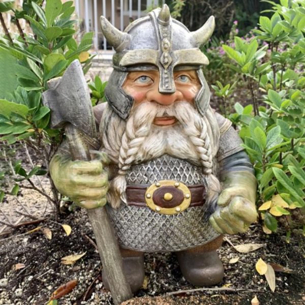viking victor norse dwarf gnome statue
