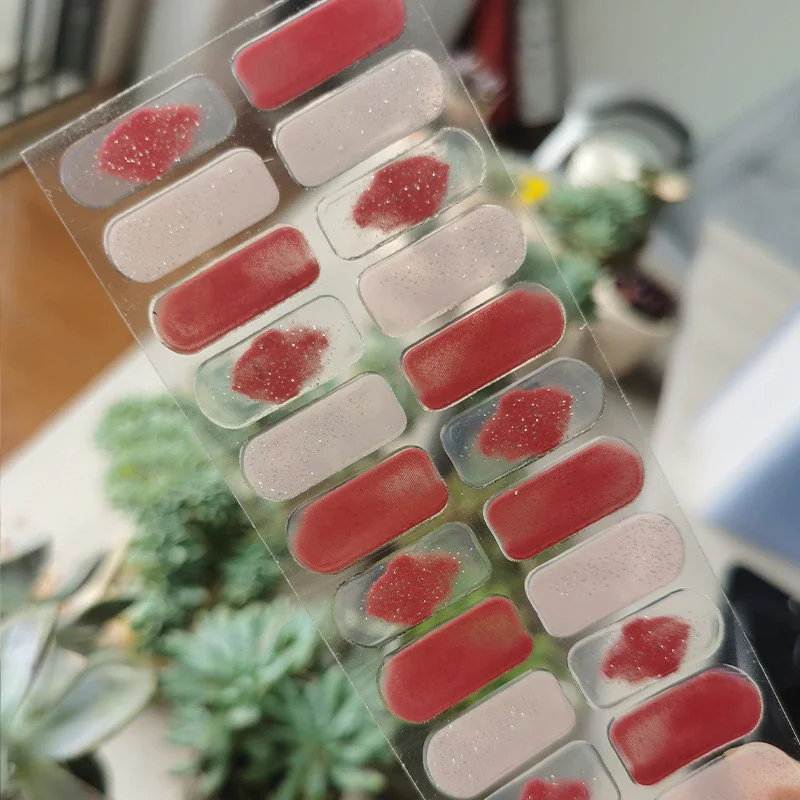 Churchf Fashionable Blue Diamonds Nail Art Stickers Collection Manicure DIY Nail Polish Strips Wraps for Party Decor-Nail Inspo