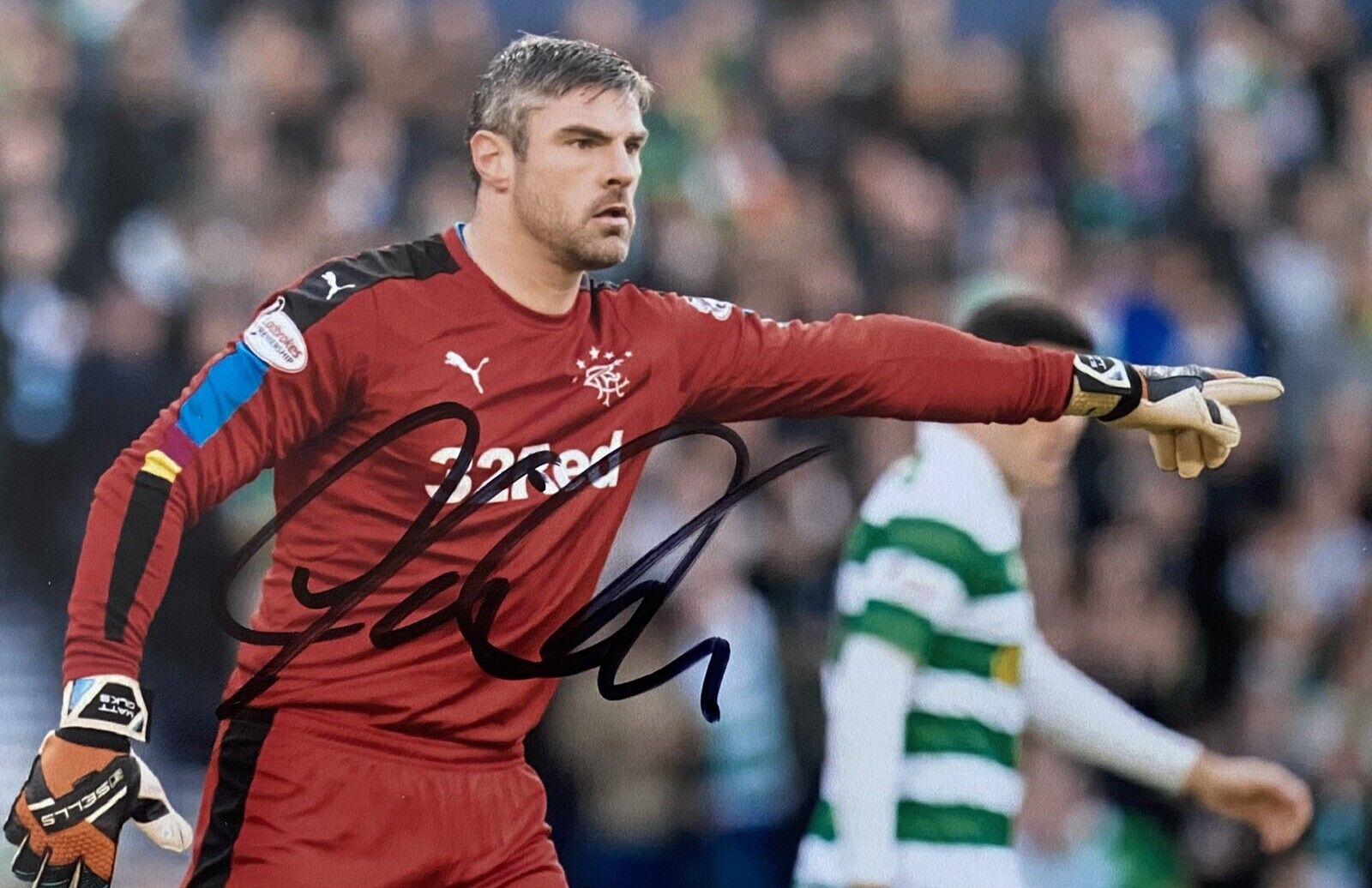 Matt Gilks Genuine Hand Signed Rangers 6X4 Photo Poster painting 3