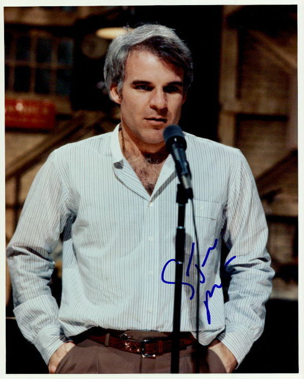 Steve Martin in-person signed 8x10 Photo Poster painting