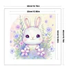 >SALE<Full Embroidery Eco-cotton Thread 11CT Printed Zodiac Rabbit Cross Stitch40x40cm