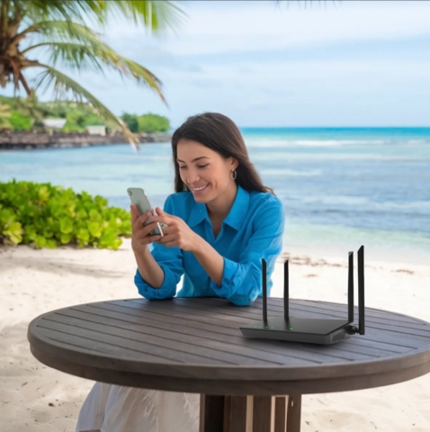 Ultra Link Free Wifi Router [UNLIMITED SATELLITE INTERNET]