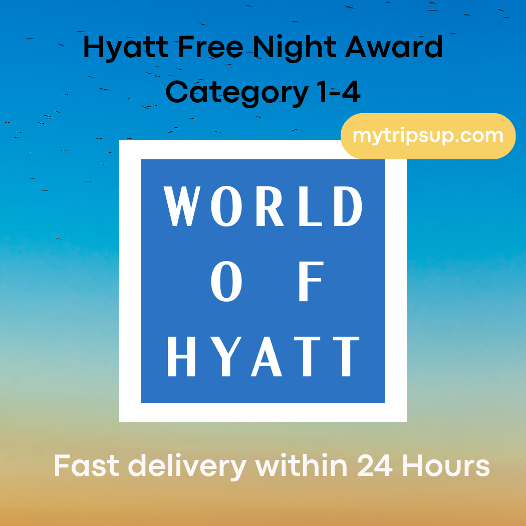 mytripsup Hyatt Free Night Award Category 1-4