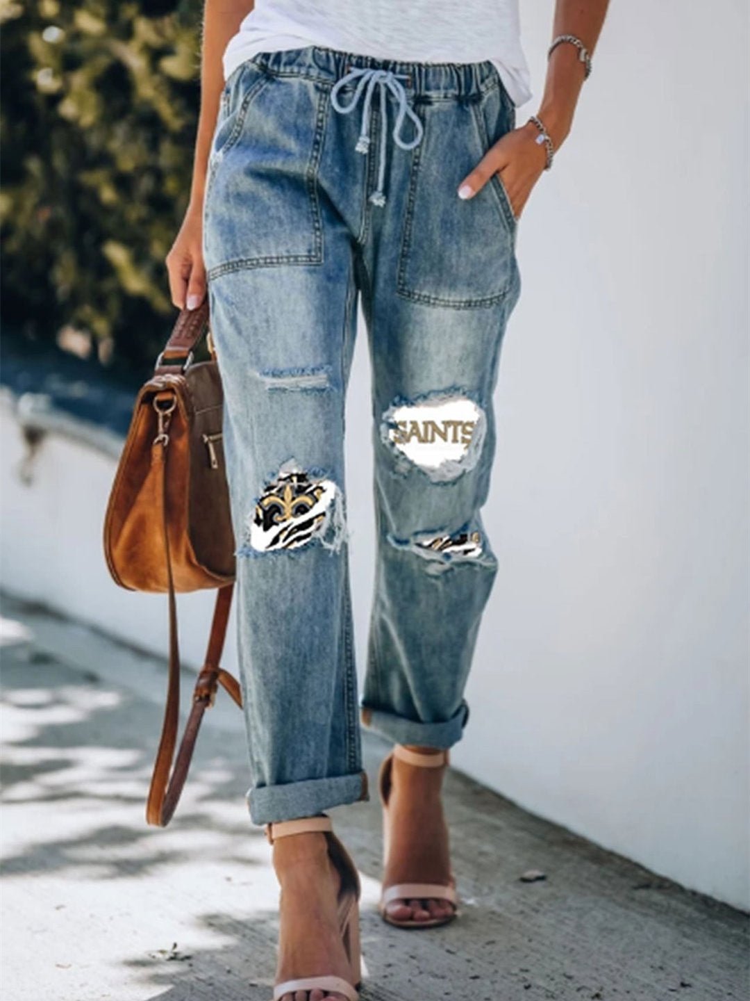 Women Bottoms Jeans Graphic