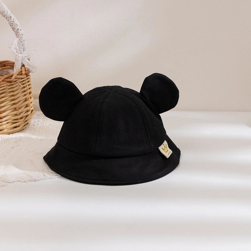 Children Unisex Cute Minimalist Bear Bucket Hat