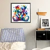 Diamond Painting-DIY Full Round Drill Cute Color Bear