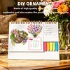 Animal DIY 12-Month Diamond Art Desk Calendar Creative Design