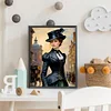 Diamond Painting -DIY Round Drill Girl