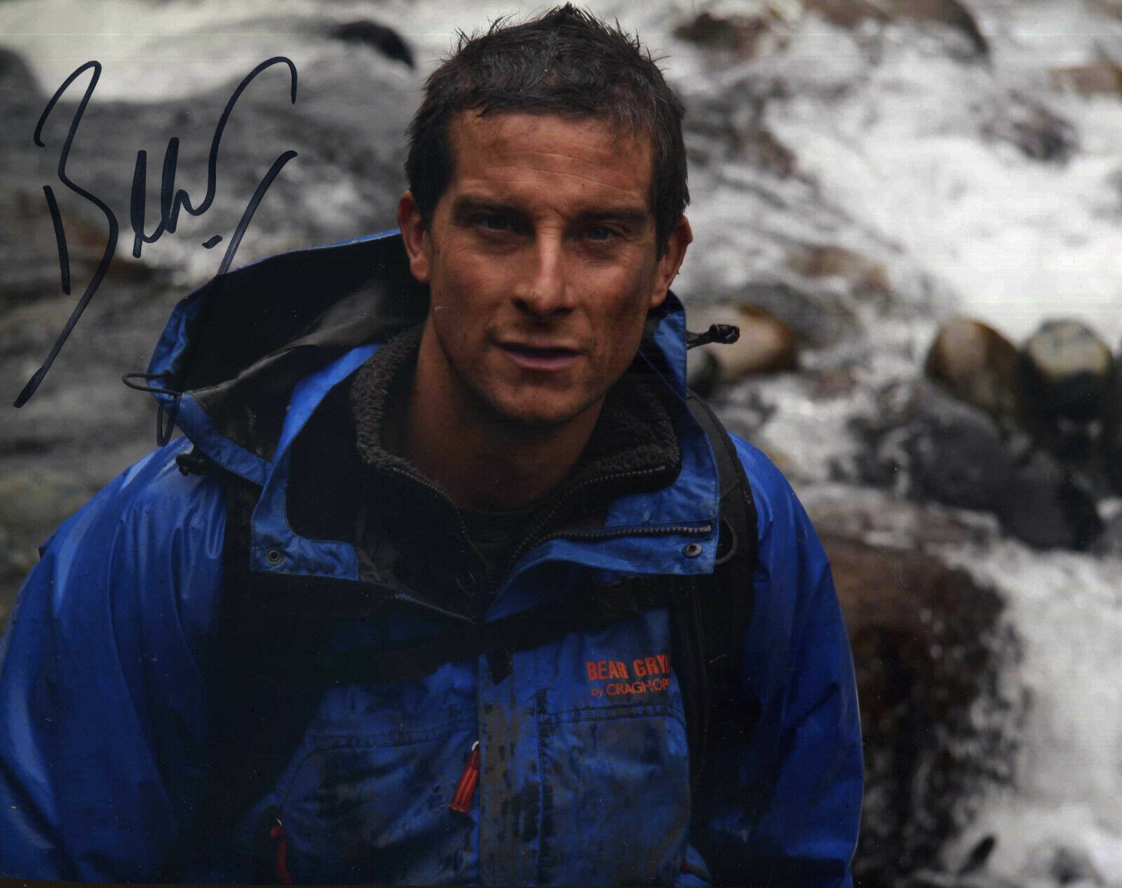 BEAR GRYLLS Signed Photo Poster paintinggraph - TV Presenter / Show Host / SAS - preprint