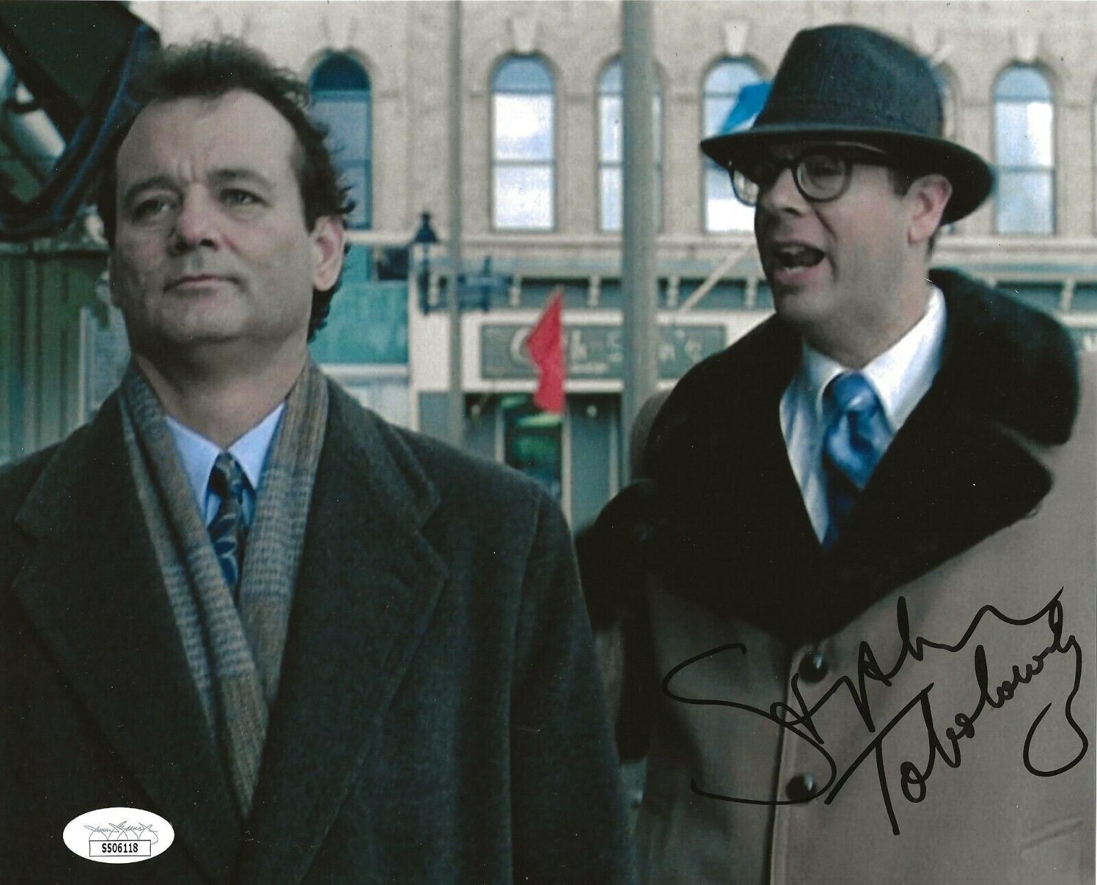 Stephen Tobolowsky signed Groundhog Day 8x10 Photo Poster painting autographed Ned Ryerson JSA