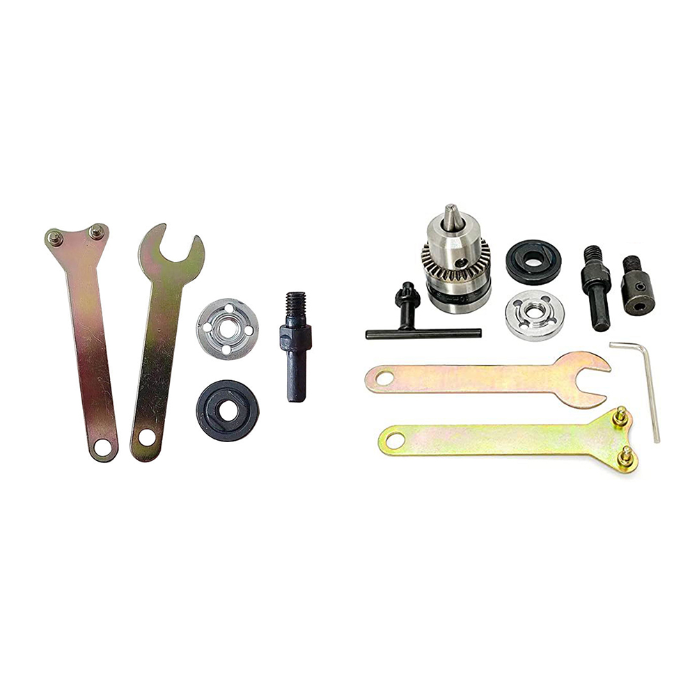 

Electric Drill Conversion Angle Grinder Connecting Rod Cutting Bits Tool, 9pcs, 501 Original