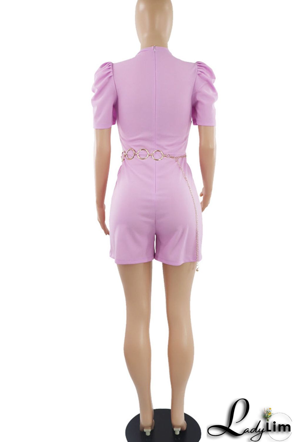 Black Casual Solid Patchwork With Belt O Neck Straight Jumpsuits