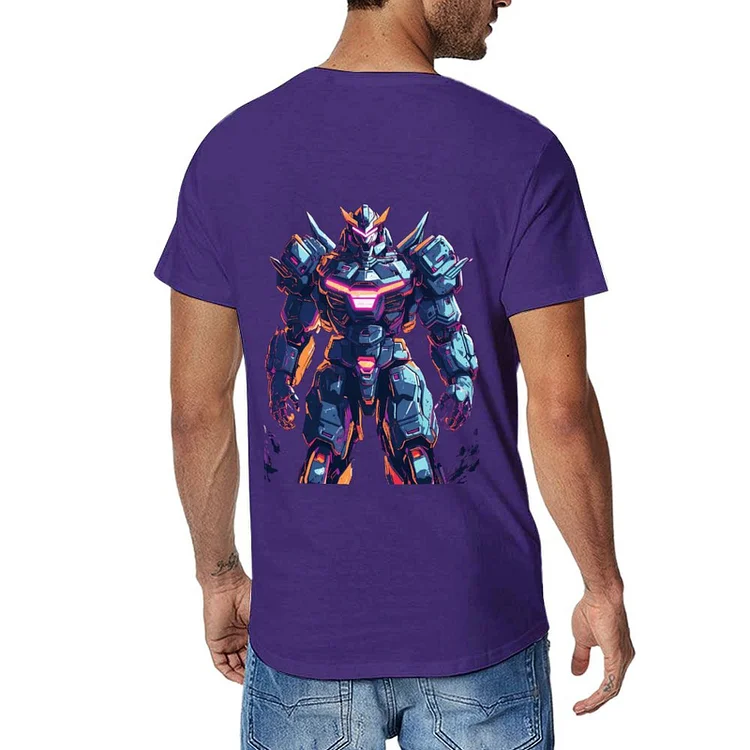 Men's T-shirt FUTURISC MECHA  customized, personalized, gift