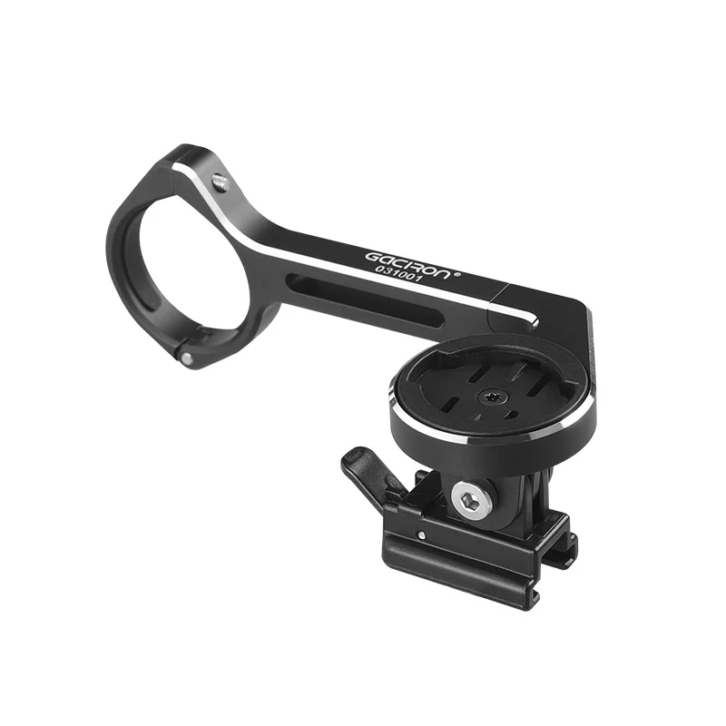 Gaciron H10C Bike Computer Mount for Garmin Bicycle Aluminum Bracket For Gopro Camera & Stopwatch Adjustable Cycling Lamp Holder