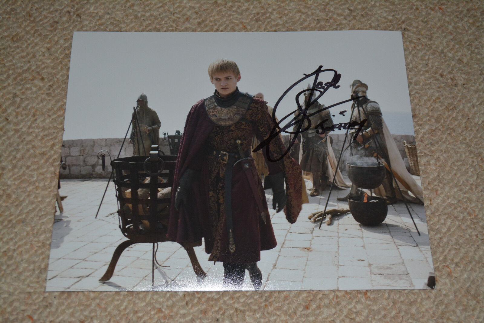 JACK GLEESON signed autograph In Person 8x10 20x25cm GAME OF THRONES