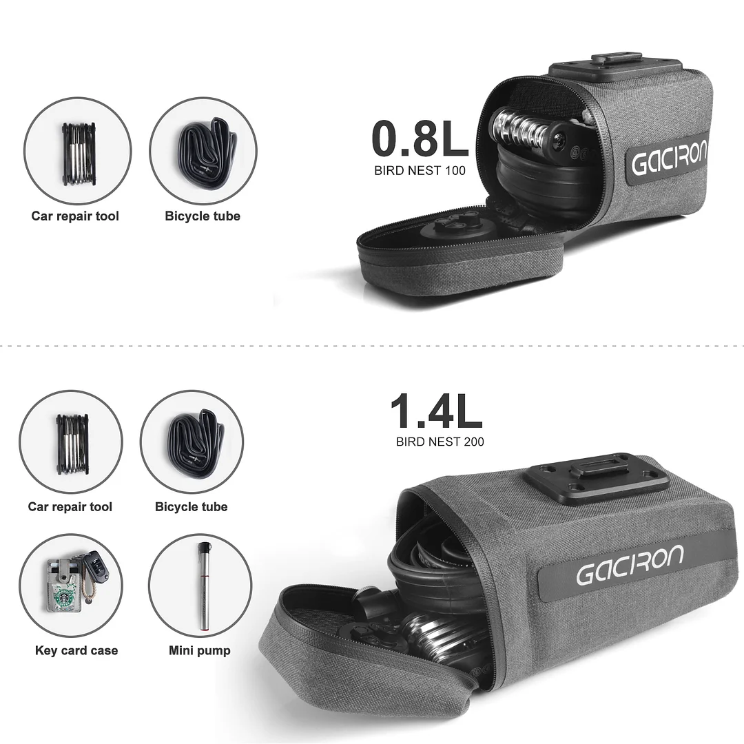 BIRD NEST-100/200 Saddle bags and smart taillights