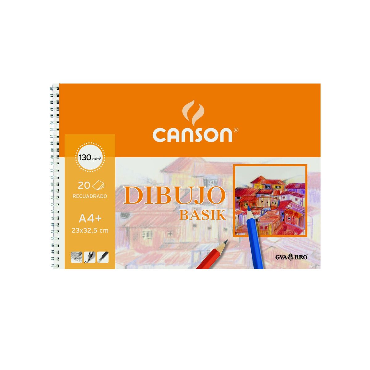 Drawing Pad Canson Basik Micro perforated 130 g/m&sup2;