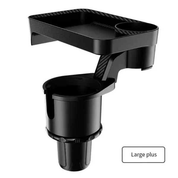 New Multifunctional Cup Holder With Attachable 360° Swivel Adjustable Food Eating Tray Car Small Dining Table