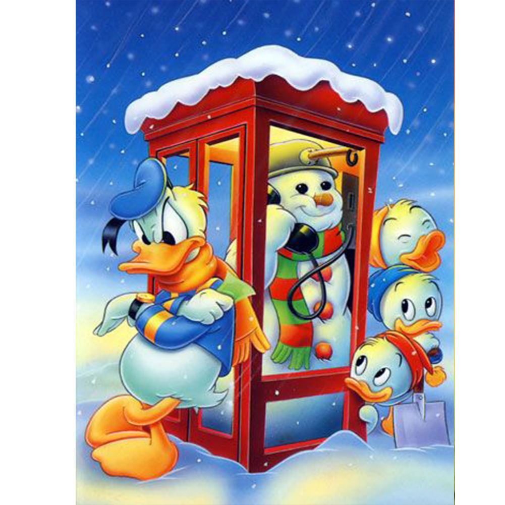 

Cartoon Duck - Round Drill Diamond Painting - 30*40CM, 501 Original