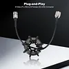 1.8-30MHz Shortwave Common Mode Filter Ferrite Cores HF Common Mode Choke Balun 150W PEP EM43 Toroid Core for Shortwave Communication Antenna Grounding