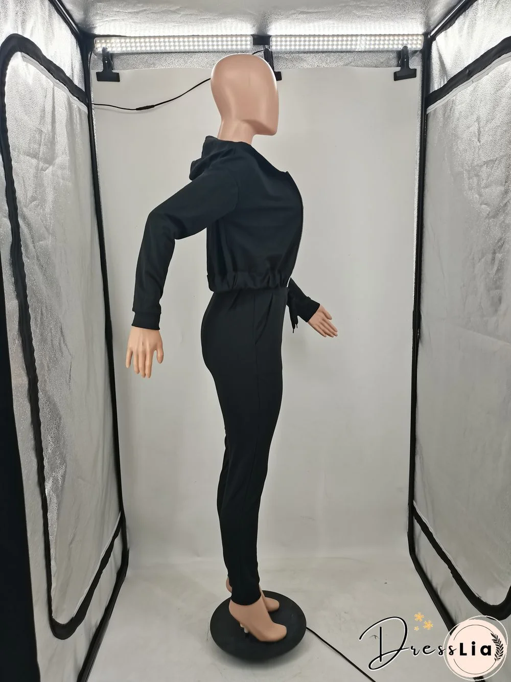 Hoodie Jackets with Tank and Jogger Pants Sweatsuit