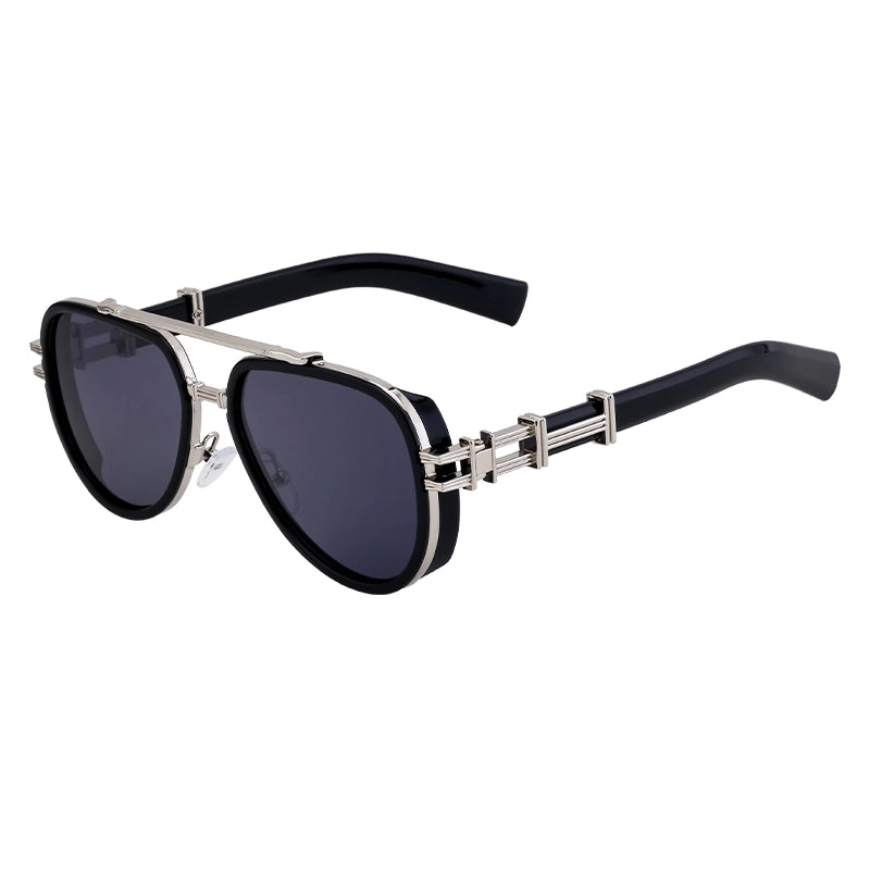 2024 New Retro Sunglasses Men’s High Sense Punk Sunglasses Men’s Sunglasses