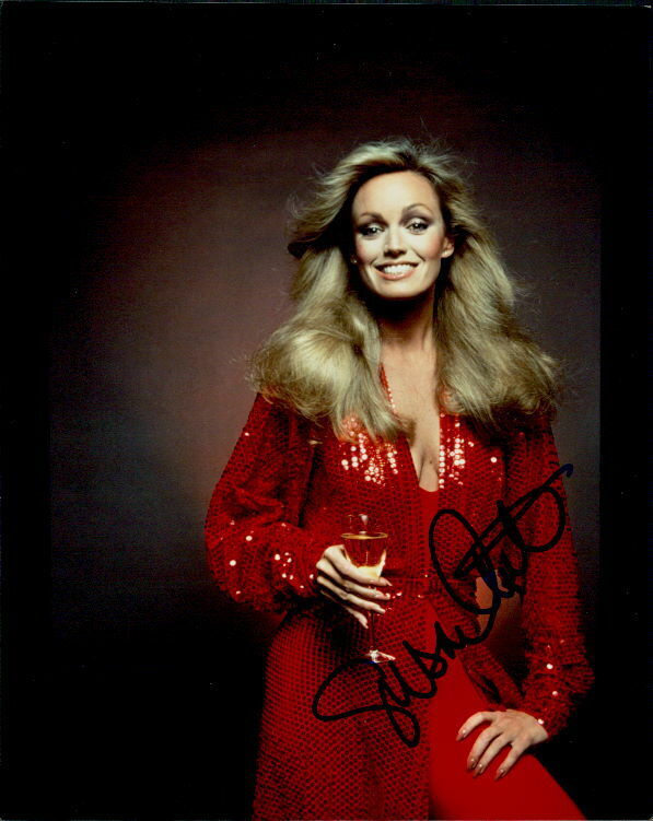 Susan Anton (Vintage) signed 8x10 Photo Poster painting