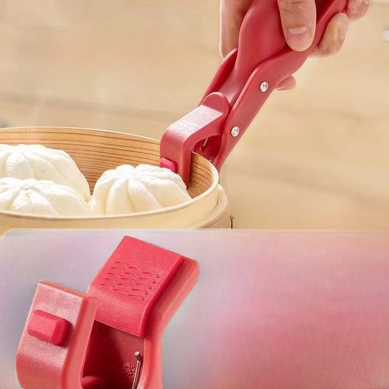 Anti-scald Clip Plate Extractor Bowl Clip Multi-functional Lay Clip Anti-slip Creative Home Kitchen Silicone Anti-scald Clip