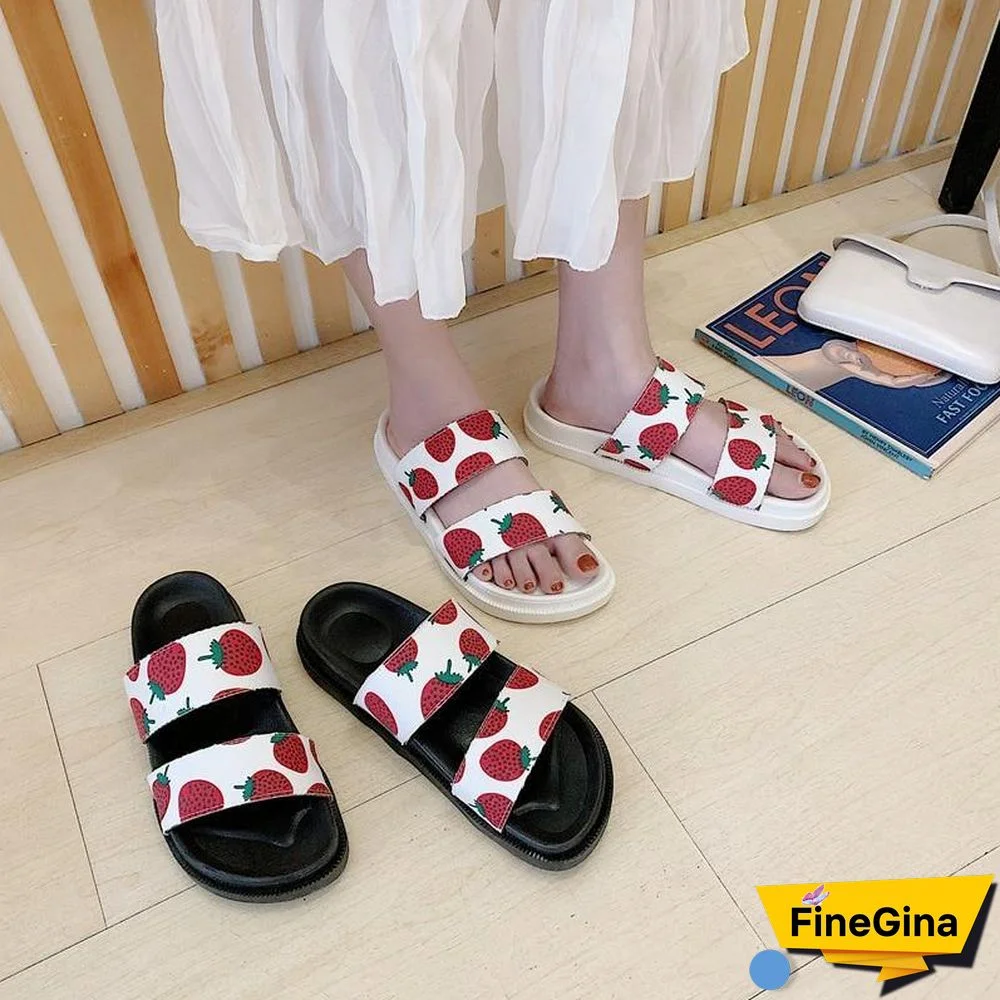 Women Beach Slippers Chic Style Girls Indoor Outside Slipper Summer Shoes Woman Fashion Slides Ladies Flip Flops Sandals
