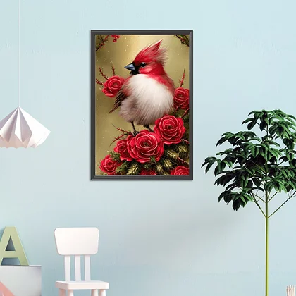 Cardinal 40*70CM (Canvas) AB Square Drill Diamond Painting