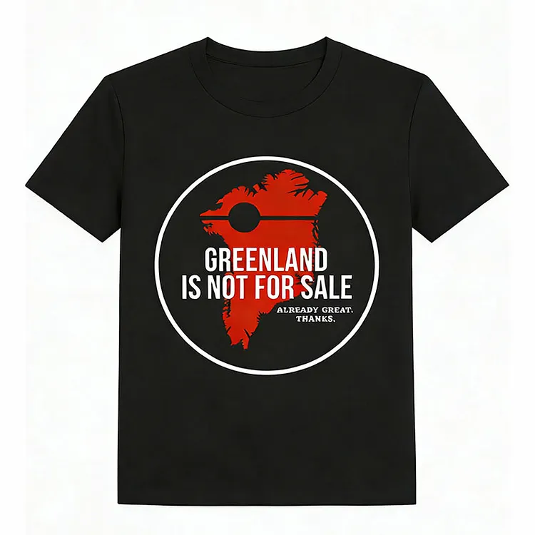 Men's Comfort Casual T-shirts Are Not Sold In Greenland.