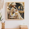 Sit Beauty-Special Shaped Diamond Painting