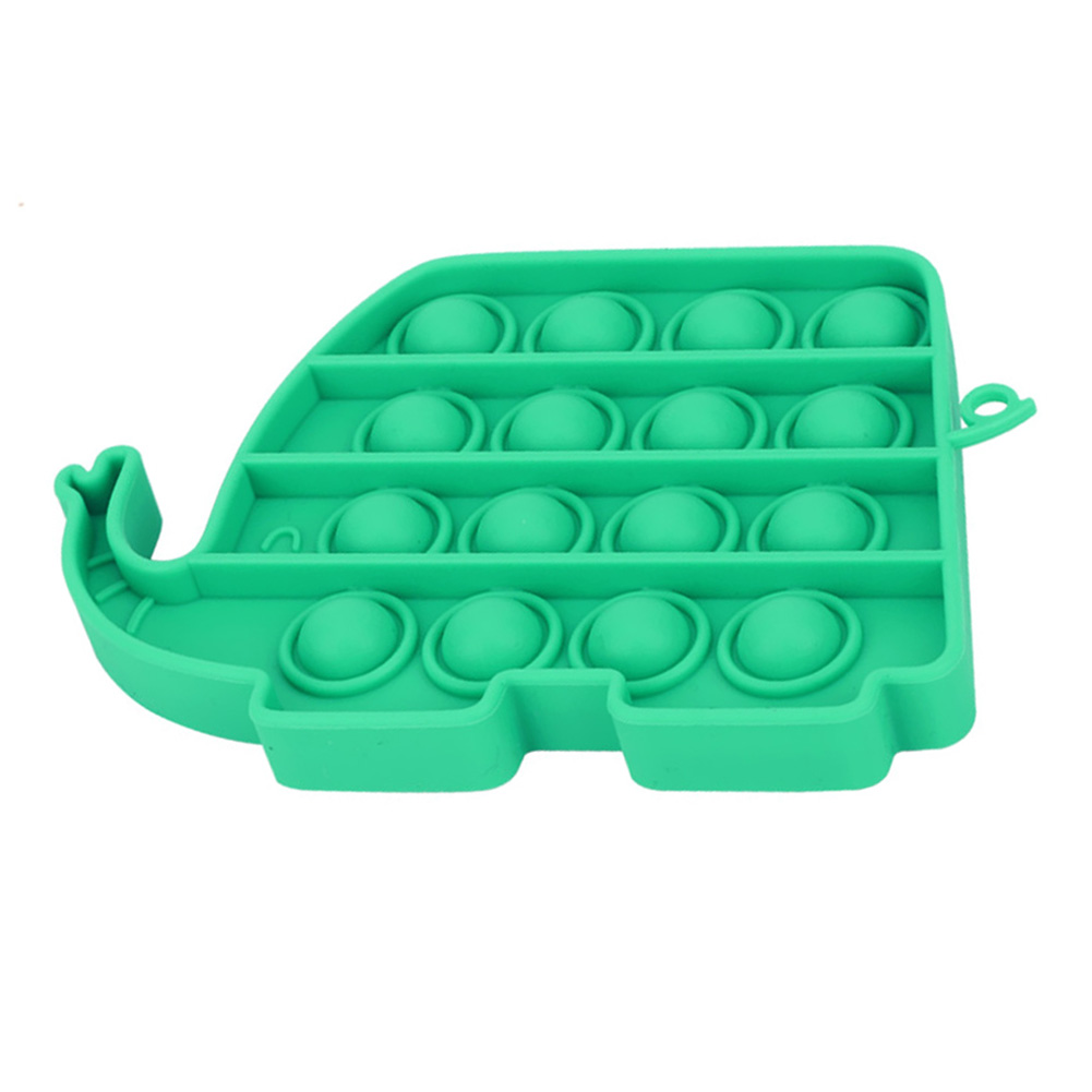 

Elephant Shape - Pop It Fidget Toy, Green, 501 Original