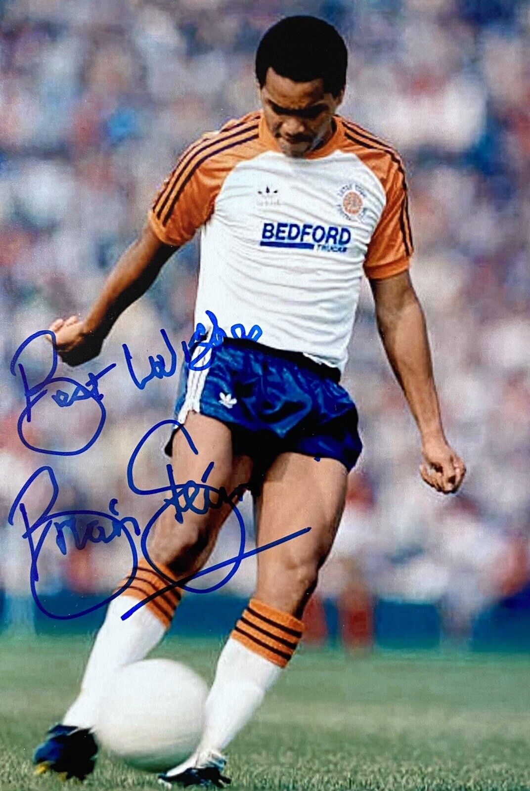 Brian Stein Genuine Hand Signed Luton Town 6X4 Photo Poster painting 2