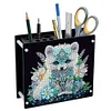 DIY Acrylic Special Shape Animals DIY Diamond Painting Pen Holder Kit